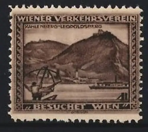 Reklamemarke Wien, Besuchet Wien, Kahlenberg-Leopoldsberg
