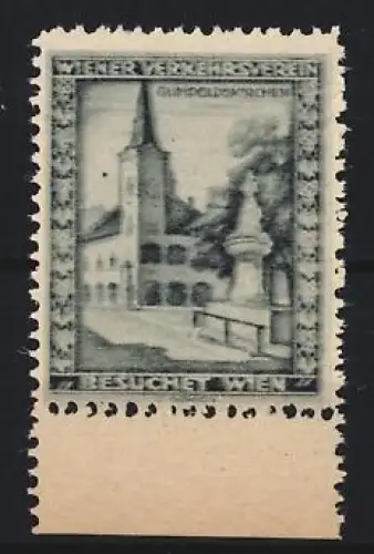 Reklamemarke Wien, Besuchet Wien, Gumpoldskirchen