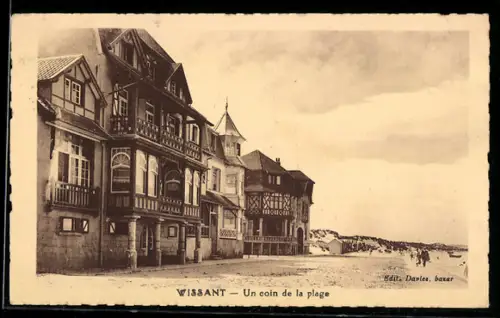 AK Wissant, Un coin de la plage