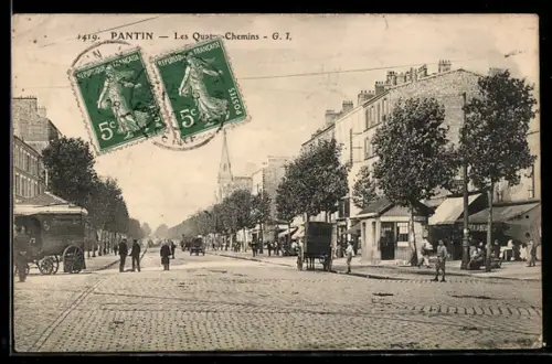 AK Pantin, Les Quatre Chemins