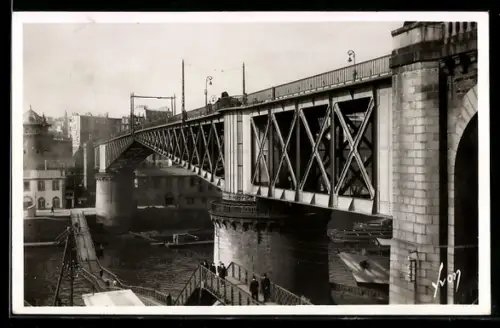 AK Brest /Finistère, Le Pont Tournant