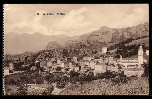 AK Piana /Corse, Panorama