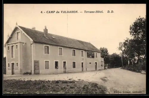 AK Valdahon, Camp du Valdahon, Terrasse-Hôtel