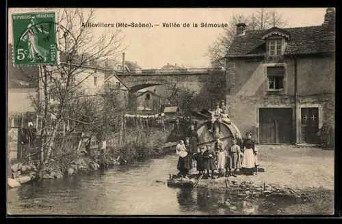 AK Aillevillers /Hte-Saône, Vallée de la Sémouse