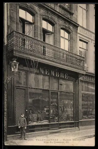 AK Valenciennes, Maison Membré, Rue du Quesnon 19