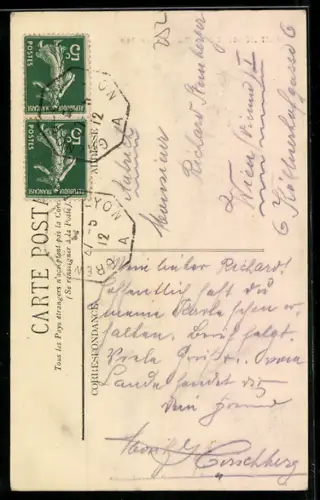 AK Vaulx-Milieu, Rue du Centre