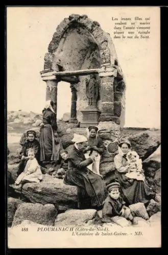 AK Ploumanac`h /Côtes-du-Nord, L`Gratoire de Saint-Guirec