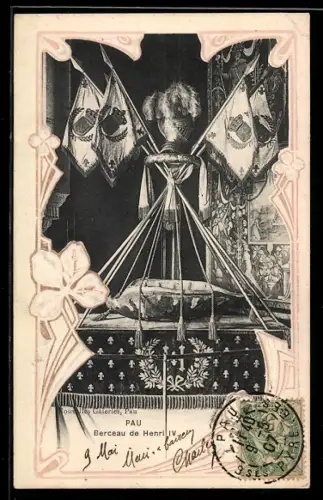 AK Pau, Berceau de Henri IV