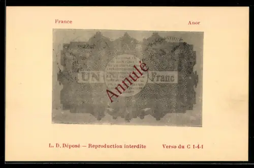 AK Anor, Un Franc, Annulé