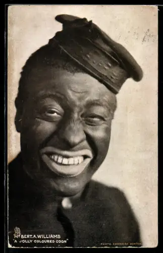 AK Mr. Bert A. Williams, A Jolly coloured Coon