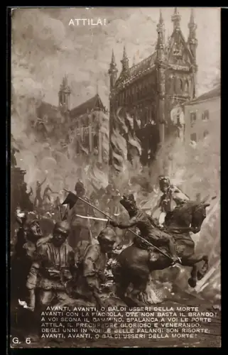 AK Attila!, Avanti, Avanti, O Baldi Usseri...