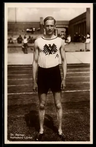 AK Leichtathlet, Dr. Peltzer, Weltrekord-Läufer