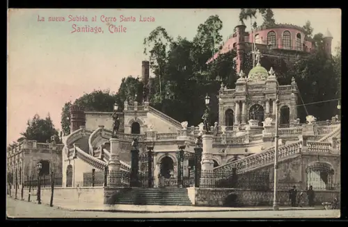 AK Santiago, La nueva Subida al Cerro Santa Lucia