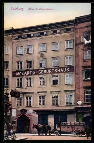 AK Salzburg, Mozarts Geburtshaus