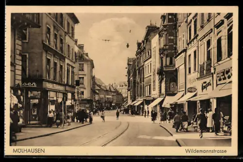 AK Mülhausen i. Elsass, Wildemann-Strasse
