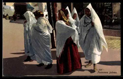 AK Femmes juives, jüdische Frauen aus Tunesien
