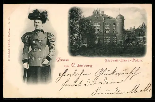 AK Grossherzogin Elisabeth von Oldenburg, Elisabeth-Anna-Palais
