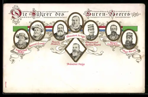 AK Burenkrieg, Die Führer des Buren-Heeres