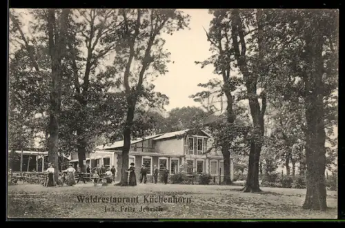 AK Wolmirstedt, Waldrestaurant Küchenhorn von Fritz Jenrich