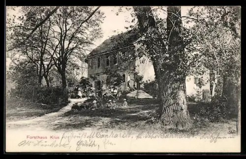 AK Wahlitz, Partie am Forsthaus Klus