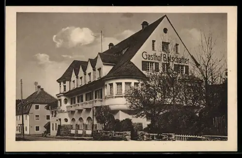 AK Bayr. Eisenstein, Gasthof Botschafter