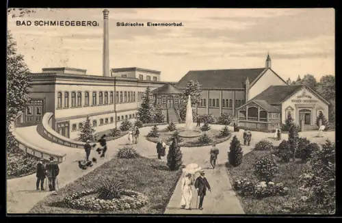 AK Bad Schmiedeberg, Städtisches Eisenmoorbad