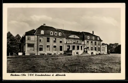 AK Storkau /Elbe, TBC Krankenhaus d. Altmark