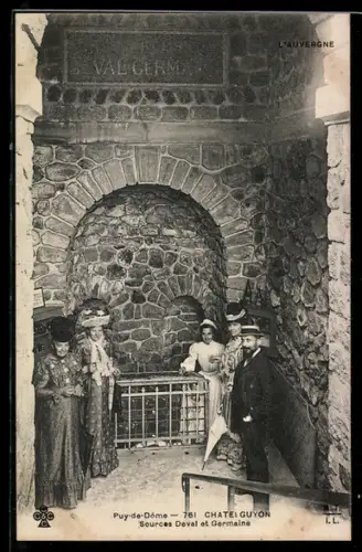 AK Puy-de-Dome, Chatel Guyon, Source Deval et Germaine