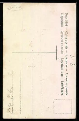AK Voller Bierkrug mit Rübe und Brezel