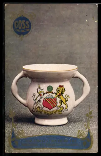 AK Manchester, The Abbot`s Cup, from the original at Fountain`s Abbey