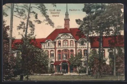 AK Beelitz /Mark, Am Pavillon A.1