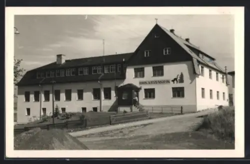 AK Pobershau i. Erzgeb., Erholungsheim Haus Katzenstein