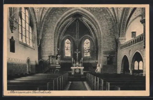 AK Potsdam, Altarraum der Oberlinkirche