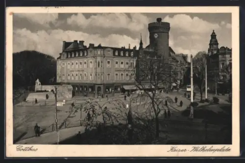 AK Cottbus, Der Kaiser-Wilhelm-Platz