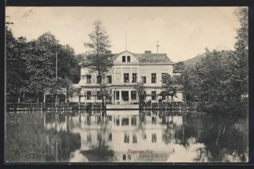 AK Bad Freienwalde a. Oder, Gasthaus Papenmühle