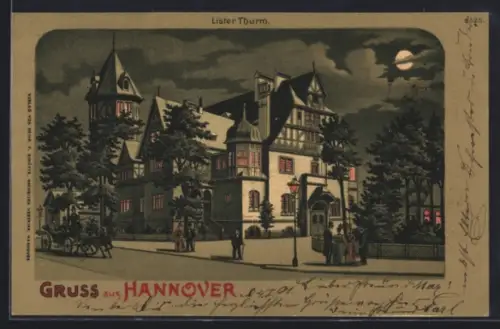 Lithographie Hannover, Lister Thurm