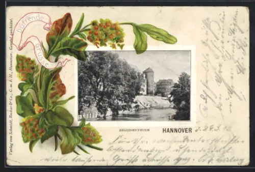 AK Hannover, Beguinenturm, Duftende Grüsse