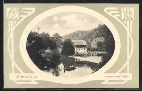 AK Mittweida i. Sa., Lauenhainer Mühle