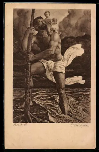 AK Schutzpatron St. Christopherus am Meer