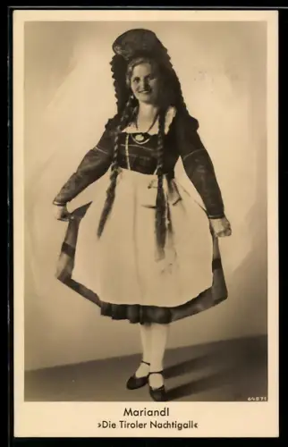 AK Die Tiroler Nachtigall Mariandl, Musikerin