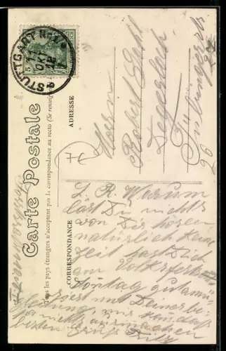 AK Orchestre Iride mit Instrumenten, Musiker