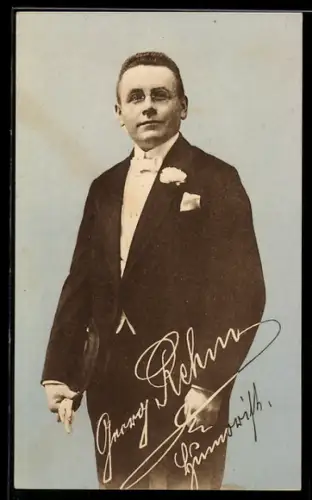 AK Musiker und Humorist Georg Rehm