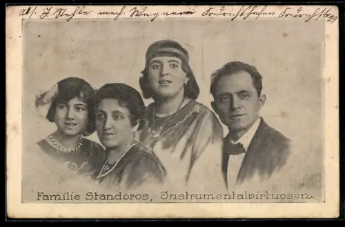 AK Musiker-Familie Standoros, Intrumentualvirtuosen
