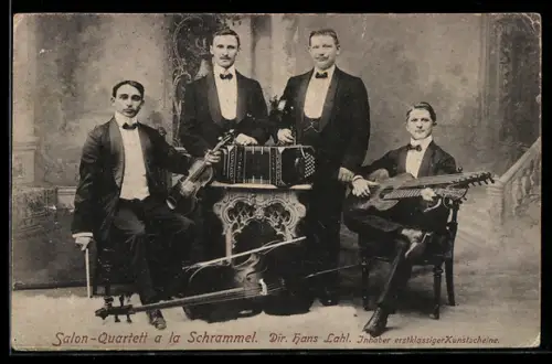 AK Salon-Quartett a la Schrammel, Musiker
