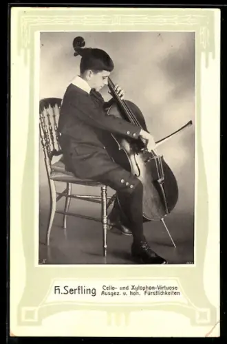 AK Cello- und Xylophon-Virtuose H. Serfling