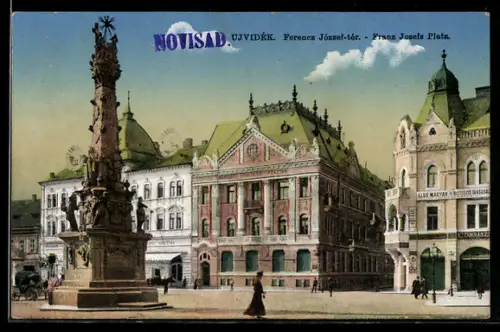 AK Ujvidek, Franz Josefs Platz
