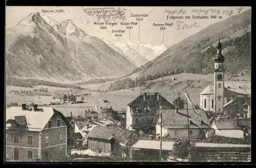 AK Fulpmes i. Stubaital, Totalansicht