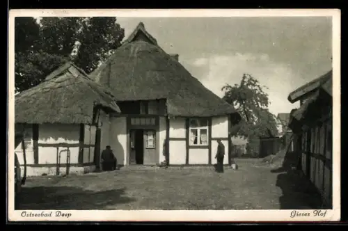 AK Deep, Fischerhäuser auf Gieses Hof