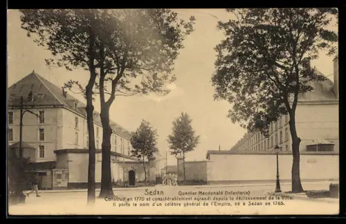 AK Sedan, Infanterie-Kaserne Quartier Macdonald, Eingang