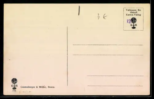 AK Steinach, Ortsansicht mit Brennerstrasse
